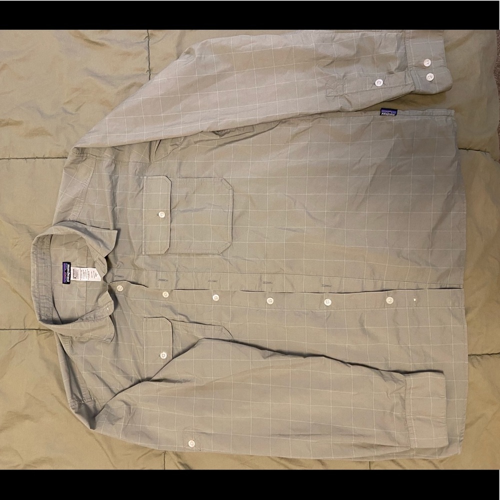 Long sleeve Patagonia button up shirt